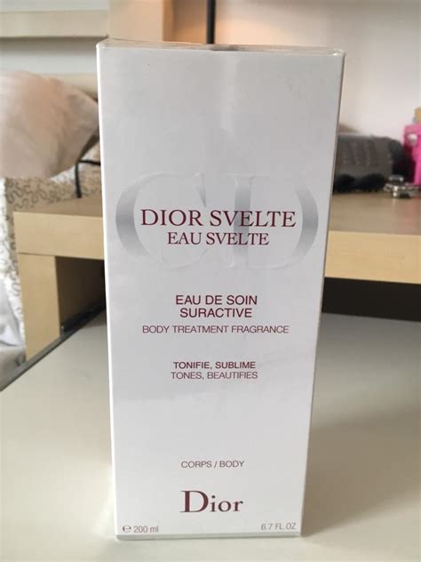 dior eau svelte body treatment fragrance 200ml duitsland|eau svelte perfume Dior.